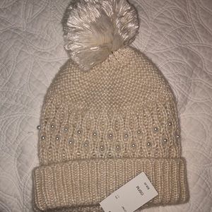 Winter had with pearls